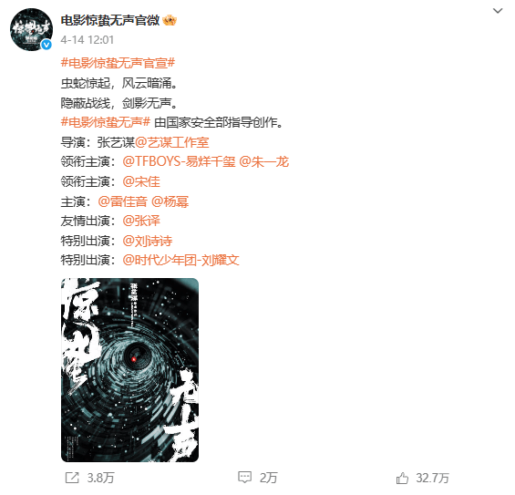 两大顶流主演张艺谋新电影又掀“撕番”大战，明星的番位之争有那么重要吗？